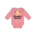thumbnail image 1 of Inktastic Honey Bee Girls Cute Girls Long Sleeve Baby Bodysuit, 1 of 5
