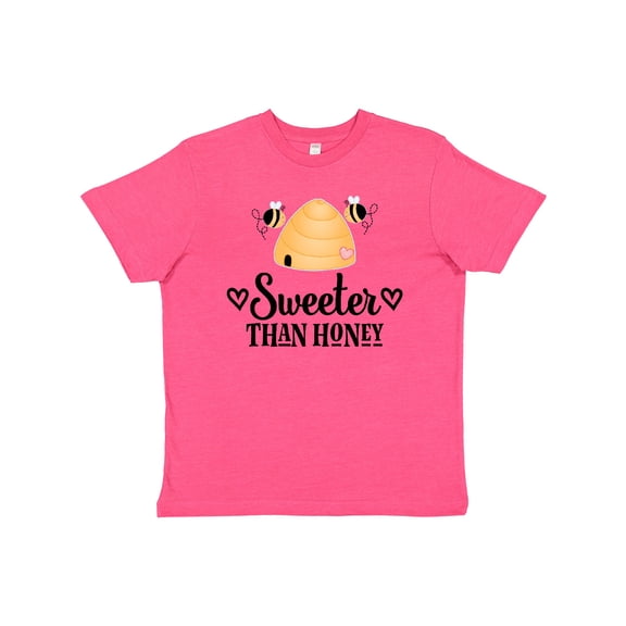 Inktastic Honey Bee Girls Cute Youth T-Shirt
