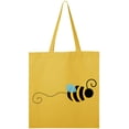 thumbnail image 1 of Inktastic Honey Bee Tote Bag, 1 of 3