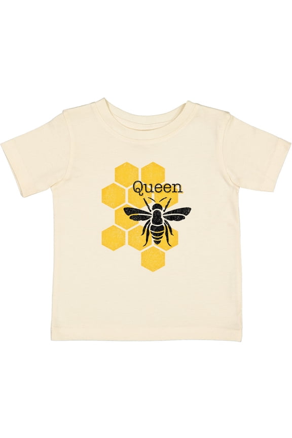 Honeycomb Queen Bee Girls Baby T-Shirt