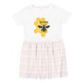thumbnail image 1 of Inktastic Honeycomb Queen Bee Girls Toddler Dress, 1 of 5
