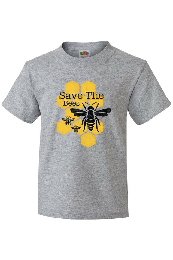 Honeycomb Save the Bees Youth T-Shirt