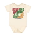thumbnail image 1 of Inktastic Honoring the Past and Creating the Future Black History Boys or Girls Baby Bodysuit, 1 of 5