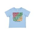 thumbnail image 1 of Inktastic Honoring the Past and Creating the Future Black History Boys or Girls Baby T-Shirt, 1 of 5