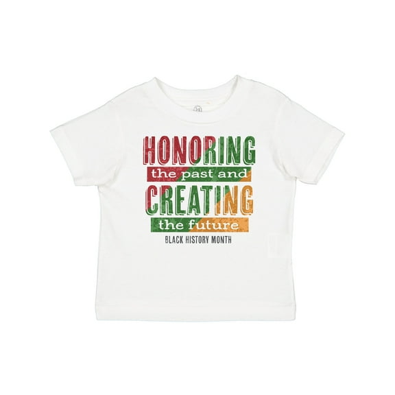 Inktastic Honoring the Past and Creating the Future Black History Boys or Girls Baby T-Shirt