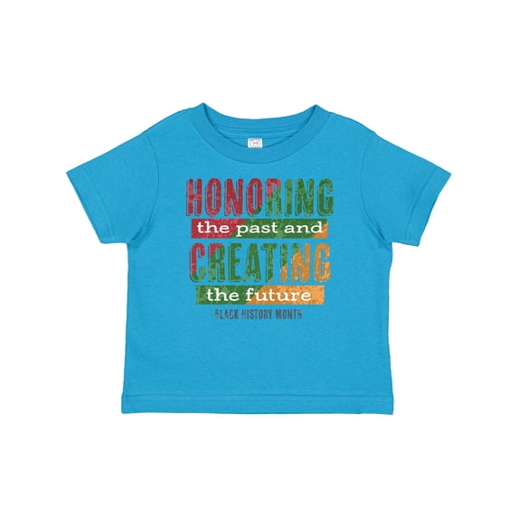 Inktastic Honoring the Past and Creating the Future Black History Boys or Girls Baby T-Shirt