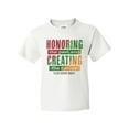 thumbnail image 1 of Inktastic Honoring the Past and Creating the Future Black History Youth T-Shirt, 1 of 5