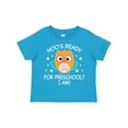 thumbnail image 1 of Inktastic Hoo's Ready for Preschool I Am with Cute Owl Boys or Girls Toddler T-Shirt, 1 of 5