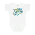 thumbnail image 1 of Inktastic Hooked on Jesus Christian Boys or Girls Baby Bodysuit, 1 of 5