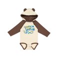 thumbnail image 1 of Inktastic Hooked on Jesus Christian Boys or Girls Long Sleeve Baby Bodysuit, 1 of 5