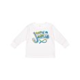 thumbnail image 1 of Inktastic Hooked on Jesus Christian Boys or Girls Long Sleeve Toddler T-Shirt, 1 of 5