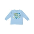 thumbnail image 1 of Inktastic Hooked on Jesus Christian Boys or Girls Long Sleeve Toddler T-Shirt, 1 of 5