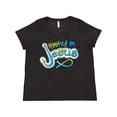 thumbnail image 1 of Inktastic Hooked on Jesus Christian Women's Plus Size T-Shirt, 1 of 5