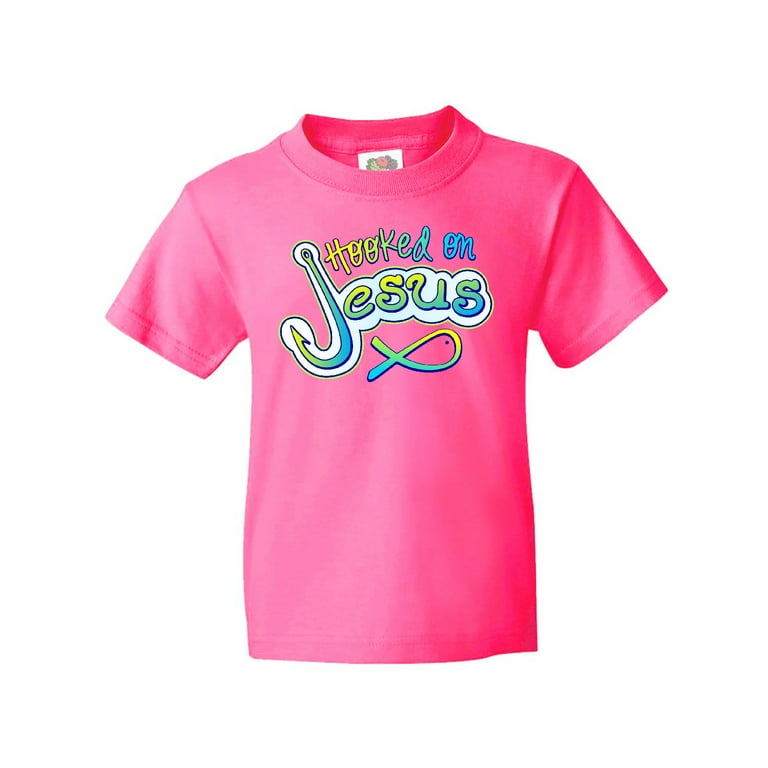 Hooked On Jesus Christian T shirt Hooked On Jesus Christian T shirt