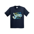 thumbnail image 1 of Inktastic Hooked on Jesus Christian Youth T-Shirt, 1 of 5