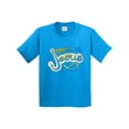 thumbnail image 1 of Inktastic Hooked on Jesus Christian Youth T-Shirt, 1 of 5