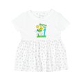 thumbnail image 1 of Inktastic Hooray, I'm One Cute Caterpillar Birthday Girls Baby Dress, 1 of 5