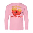 thumbnail image 1 of Inktastic Hooray It's Fry-day with Cute Fries Long Sleeve Youth T-Shirt, 1 of 5