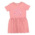 thumbnail image 1 of Inktastic Hope Believe Breast Cancer Ribbon Girls Toddler Dress, 1 of 5