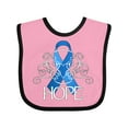 thumbnail image 1 of Inktastic Hope-Colon Cancer Awareness Boys or Girls Baby Bib, 1 of 4