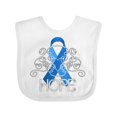 thumbnail image 1 of Inktastic Hope-Colon Cancer Awareness Boys or Girls Baby Bib, 1 of 4