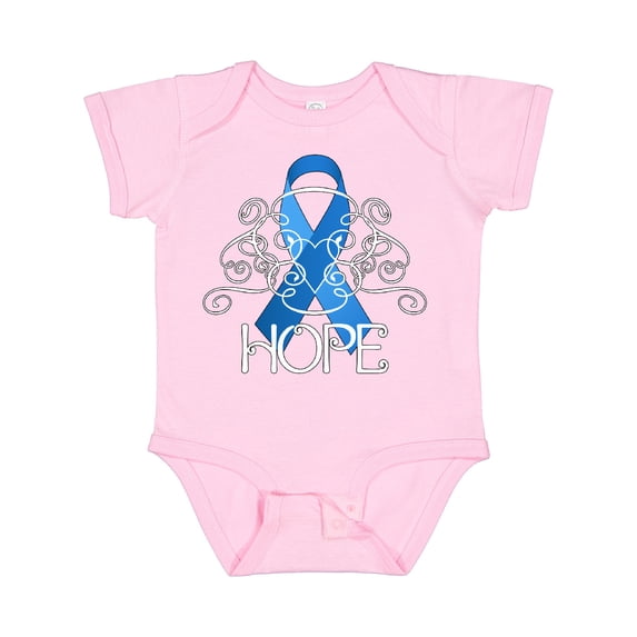 Inktastic Hope-Colon Cancer Awareness Boys or Girls Baby Bodysuit