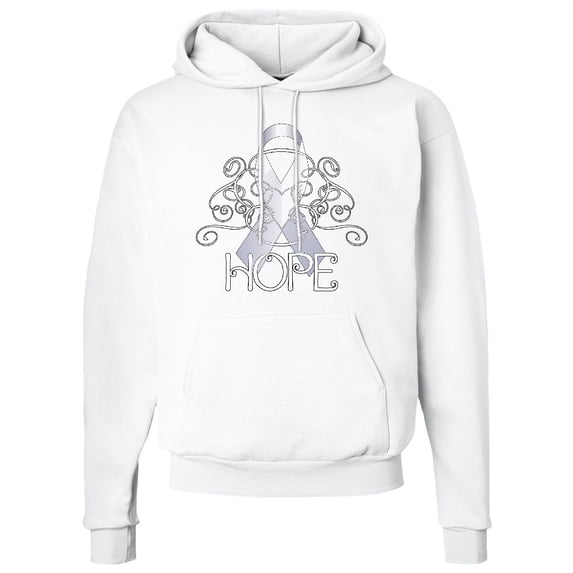 Inktastic Hope Lung Cancer Awareness Adult Hoodie Sweatshirt