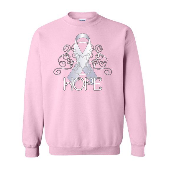 Inktastic Hope Lung Cancer Awareness Adult Sweatshirt