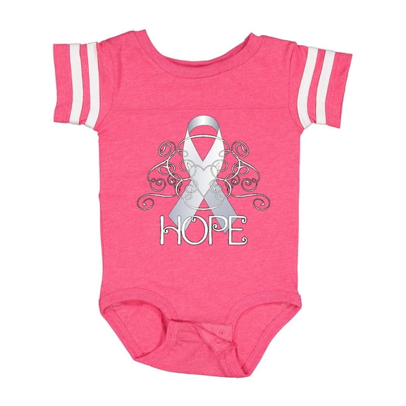 Inktastic Hope Lung Cancer Awareness Boys or Girls Baby Bodysuit