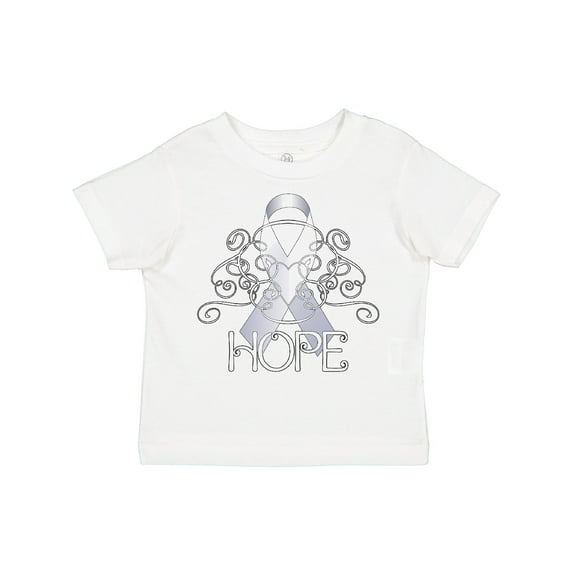 Inktastic Hope- Lung Cancer Awareness Boys or Girls Toddler T-Shirt