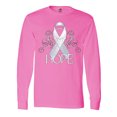 thumbnail image 1 of Inktastic Hope Lung Cancer Awareness Long Sleeve T-Shirt, 1 of 5