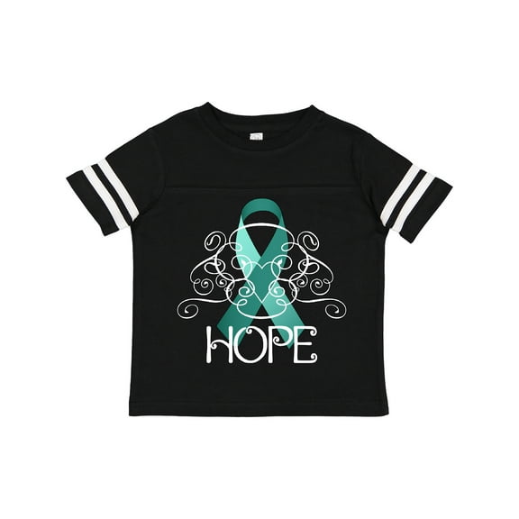 Inktastic Hope-Ovarian Cancer Awareness Boys or Girls Toddler T-Shirt