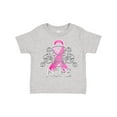 thumbnail image 1 of Inktastic Hope- Pink Ribbon Breast Cancer Awareness Boys or Girls Toddler T-Shirt, 1 of 5