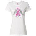 thumbnail image 1 of Inktastic Hope- Pink Ribbon Breast Cancer Awareness Women's T-Shirt, 1 of 5