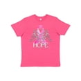 thumbnail image 1 of Inktastic Hope Pink Ribbon Breast Cancer Awareness Youth T-Shirt, 1 of 5
