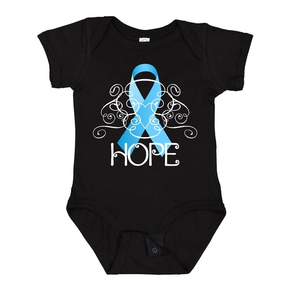 Inktastic Hope-Prostate Cancer Awareness Boys or Girls Baby Bodysuit