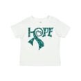 thumbnail image 1 of Inktastic Hope- Teal Ribbon for Awareness of Ovarian Cancer Boys or Girls Toddler T-Shirt, 1 of 5