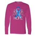 thumbnail image 1 of Inktastic Hope-colon Cancer Awareness Long Sleeve T-Shirt, 1 of 5