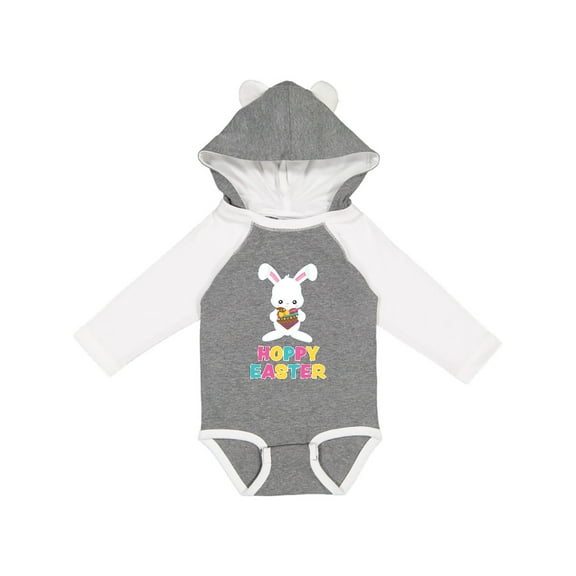 Inktastic Hoppy Easter Boys or Girls Long Sleeve Baby Bodysuit