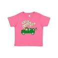 thumbnail image 1 of Inktastic Hoppy St. Patrick's Day Green Bunny Truck Boys or Girls Baby T-Shirt, 1 of 5