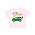 thumbnail image 1 of Inktastic Hoppy St. Patrick's Day Green Bunny Truck Boys or Girls Toddler T-Shirt, 1 of 5