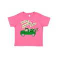 thumbnail image 1 of Inktastic Hoppy St. Patrick's Day Green Bunny Truck Boys or Girls Toddler T-Shirt, 1 of 5