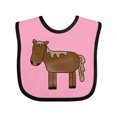 thumbnail image 1 of Inktastic Horse Boys or Girls Baby Bib, 1 of 4