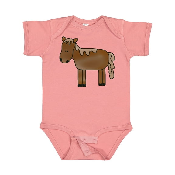 Inktastic Horse Boys or Girls Baby Bodysuit