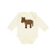 thumbnail image 1 of Inktastic Horse Boys or Girls Long Sleeve Baby Bodysuit, 1 of 5
