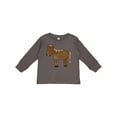 thumbnail image 1 of Inktastic Horse Boys or Girls Long Sleeve Toddler T-Shirt, 1 of 5