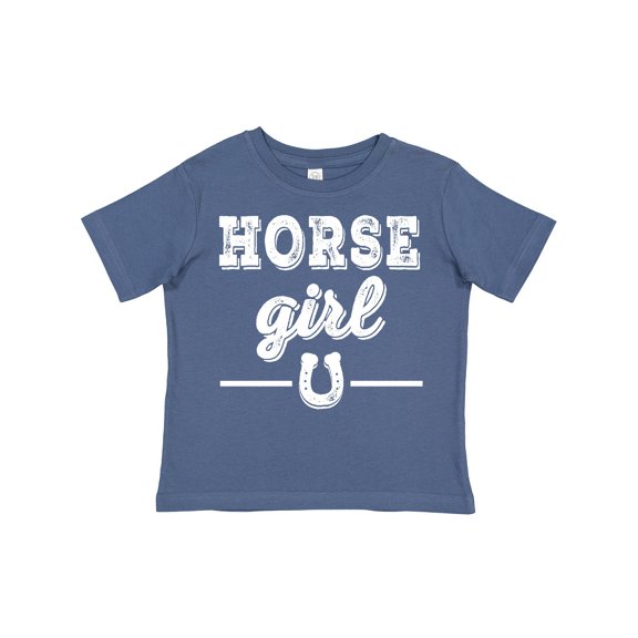 Inktastic Horse Girl Cowgirl Equestrian Girls Toddler T-Shirt
