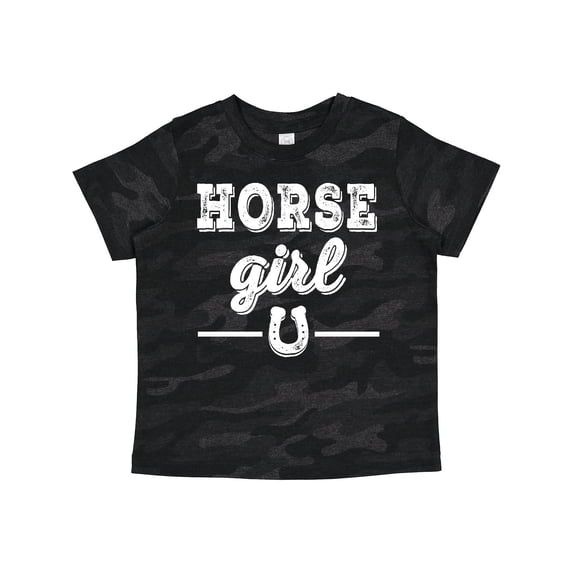 Inktastic Horse Girl Cowgirl Equestrian Girls Toddler T-Shirt