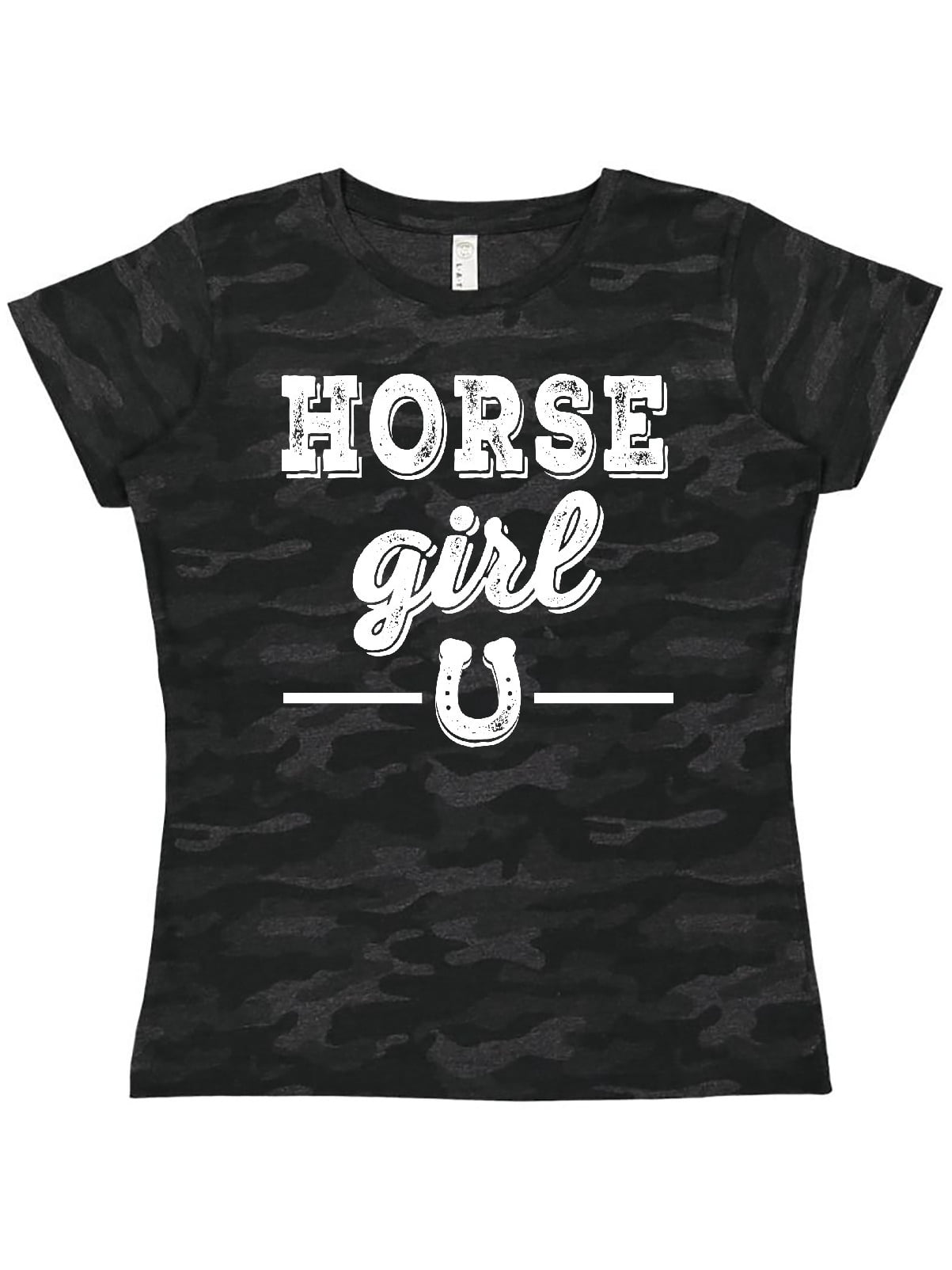 Inktastic Horse Girl Cowgirl Equestrian Women's T-Shirt