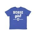 thumbnail image 1 of Inktastic Horse Girl Cowgirl Equestrian Youth T-Shirt, 1 of 5